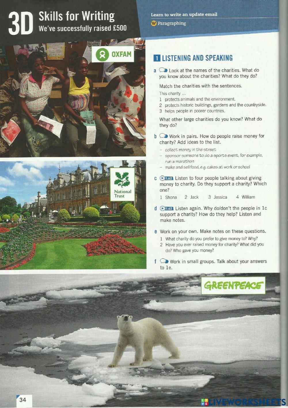 Empower Pre Int 3D pages 34 and 35