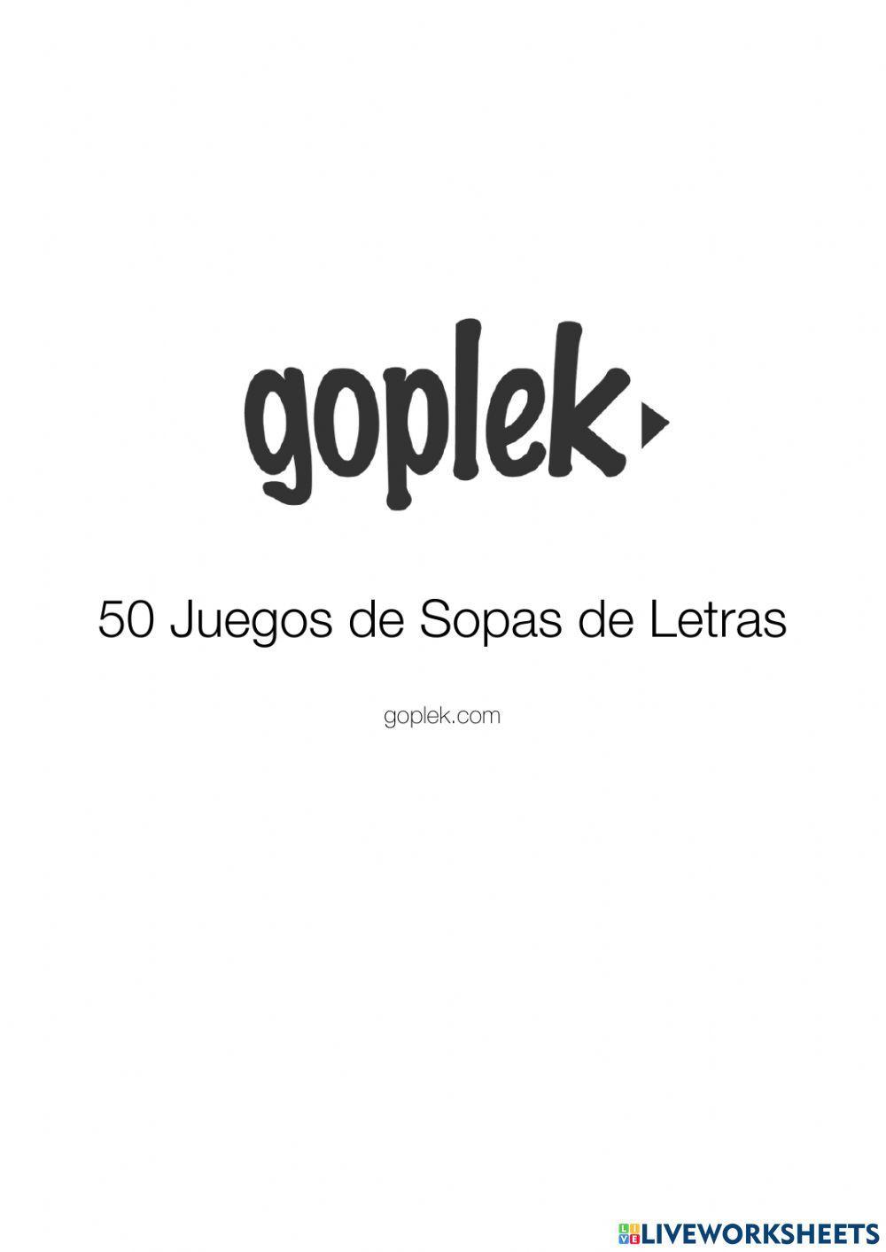 Sopa letras