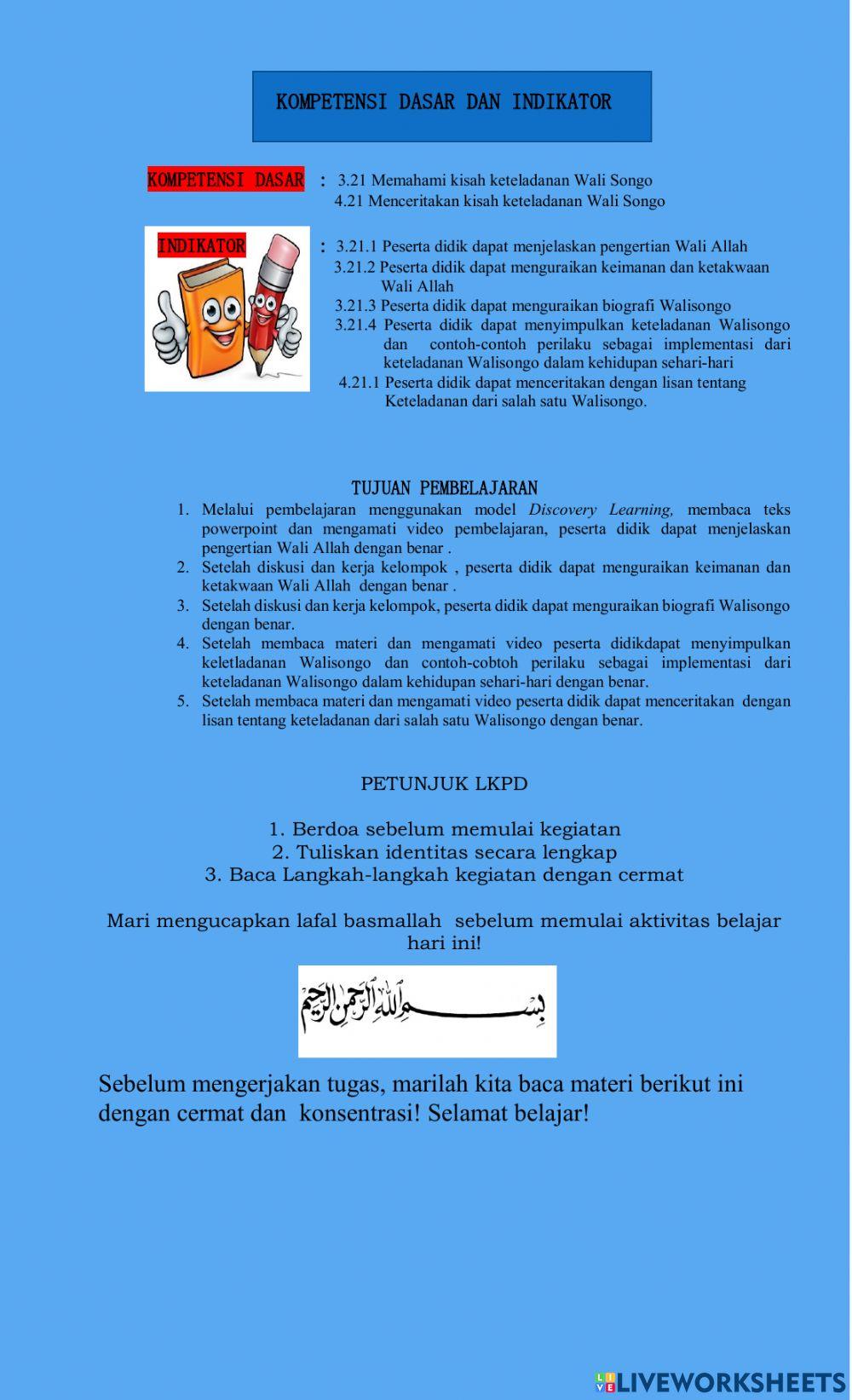 Kisah keteladanan walisongo