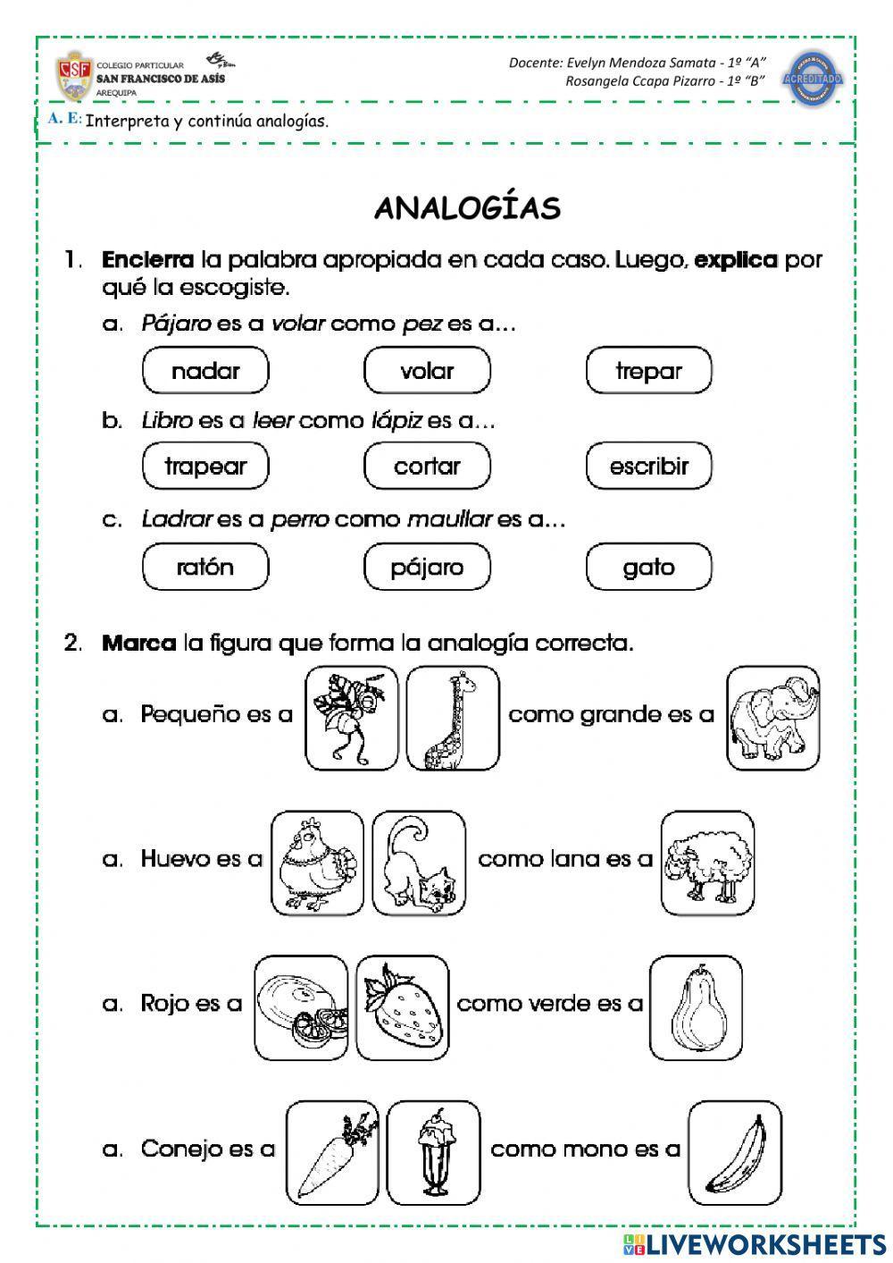 Analogías