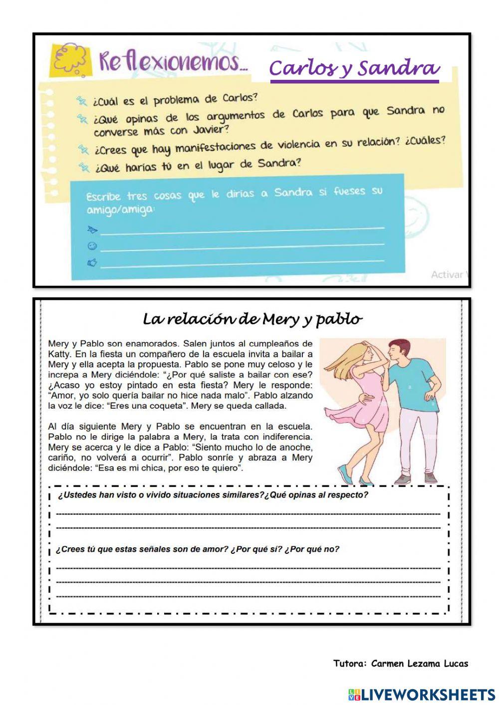 Violencia no es amor