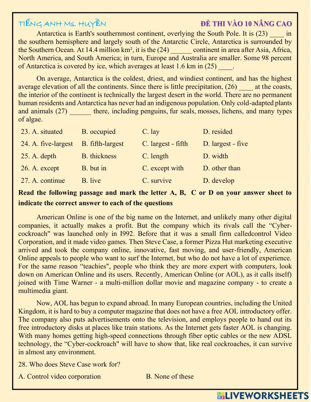 Đề thi nào 10 nâng cao- số 1