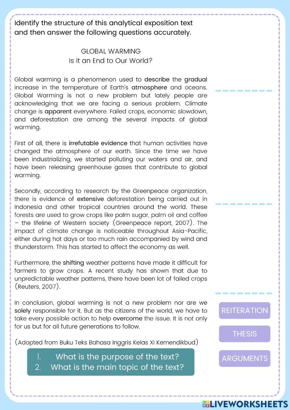 analytical-exposition-text-1-worksheet-live-worksheets