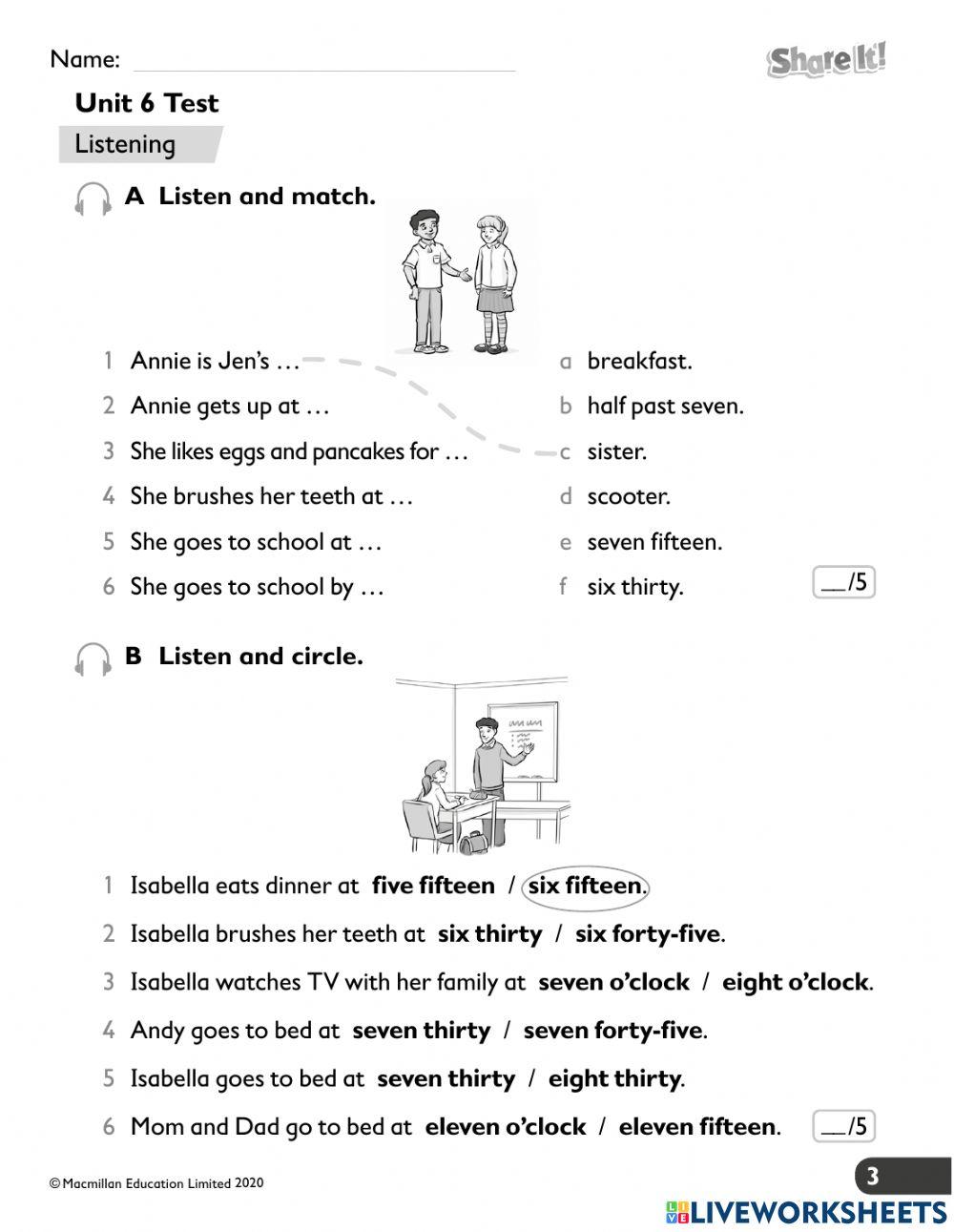 Test Theme 6 Smart Start 3B
