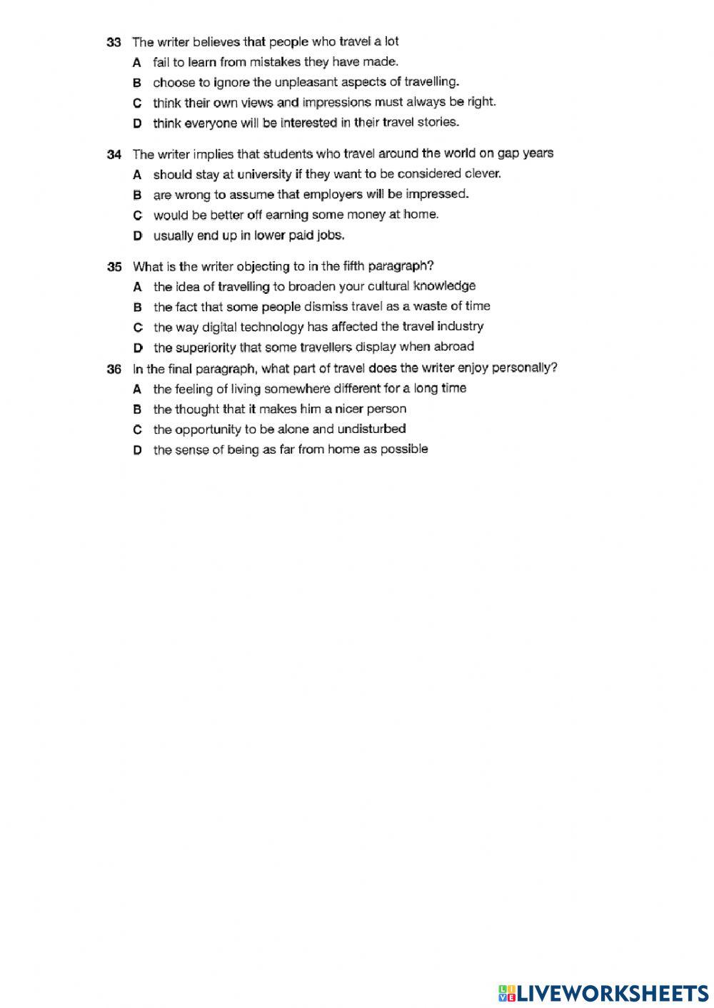 FCE .......... Reading and Use of English (EngExam)