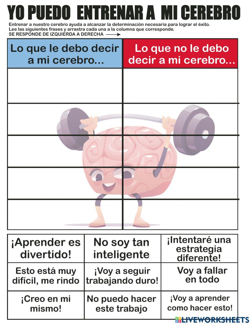 Yo puedo entrenar a mi cerebro