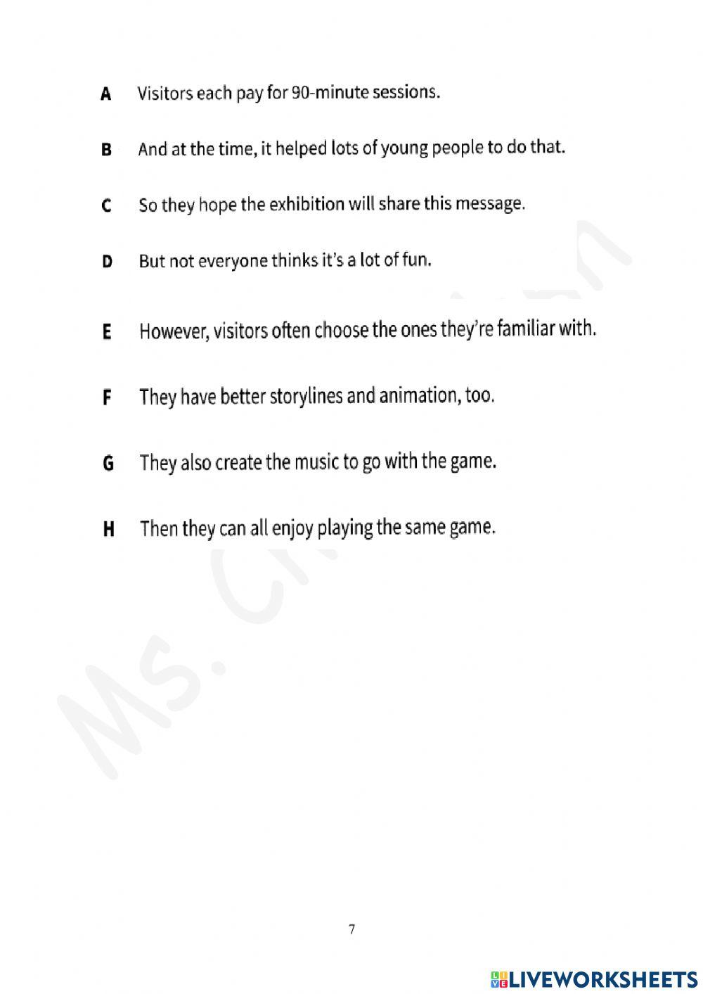 Foreign Teacher-GOLDA2+-U6-VOCAB