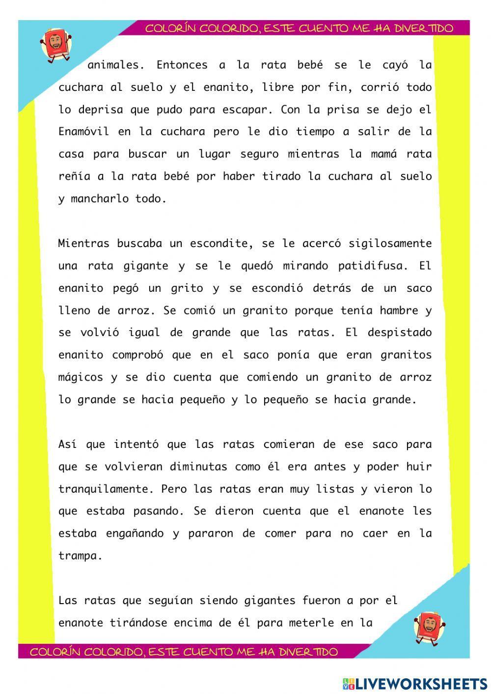 El enanito y el ataque de las ratas gigantes