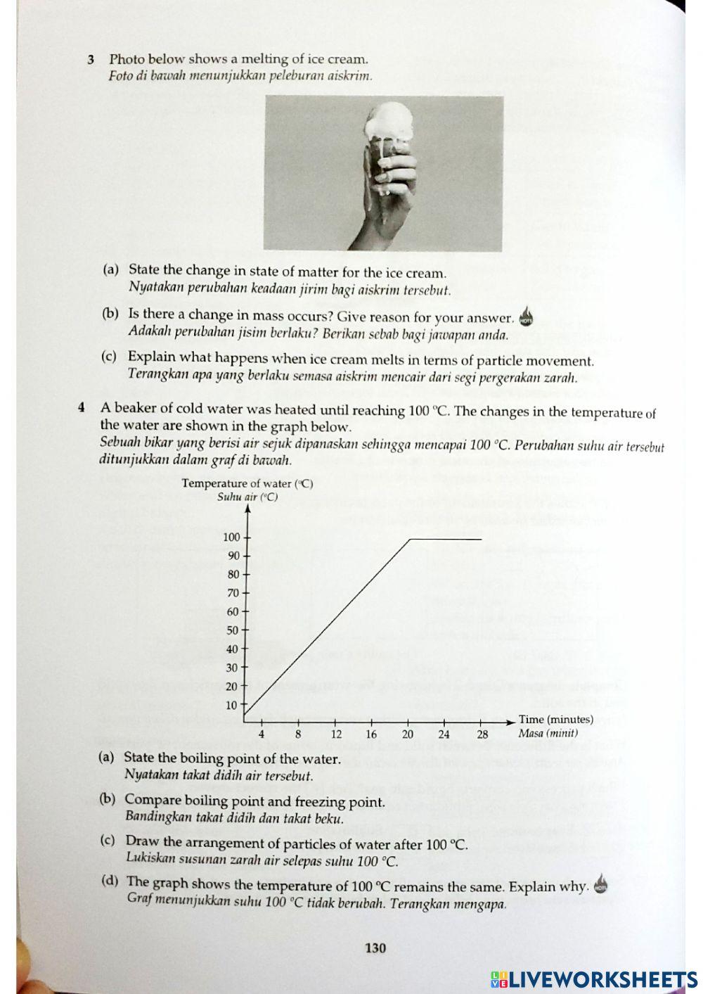 Sains Tingkatan1 Bab 5 Jirim