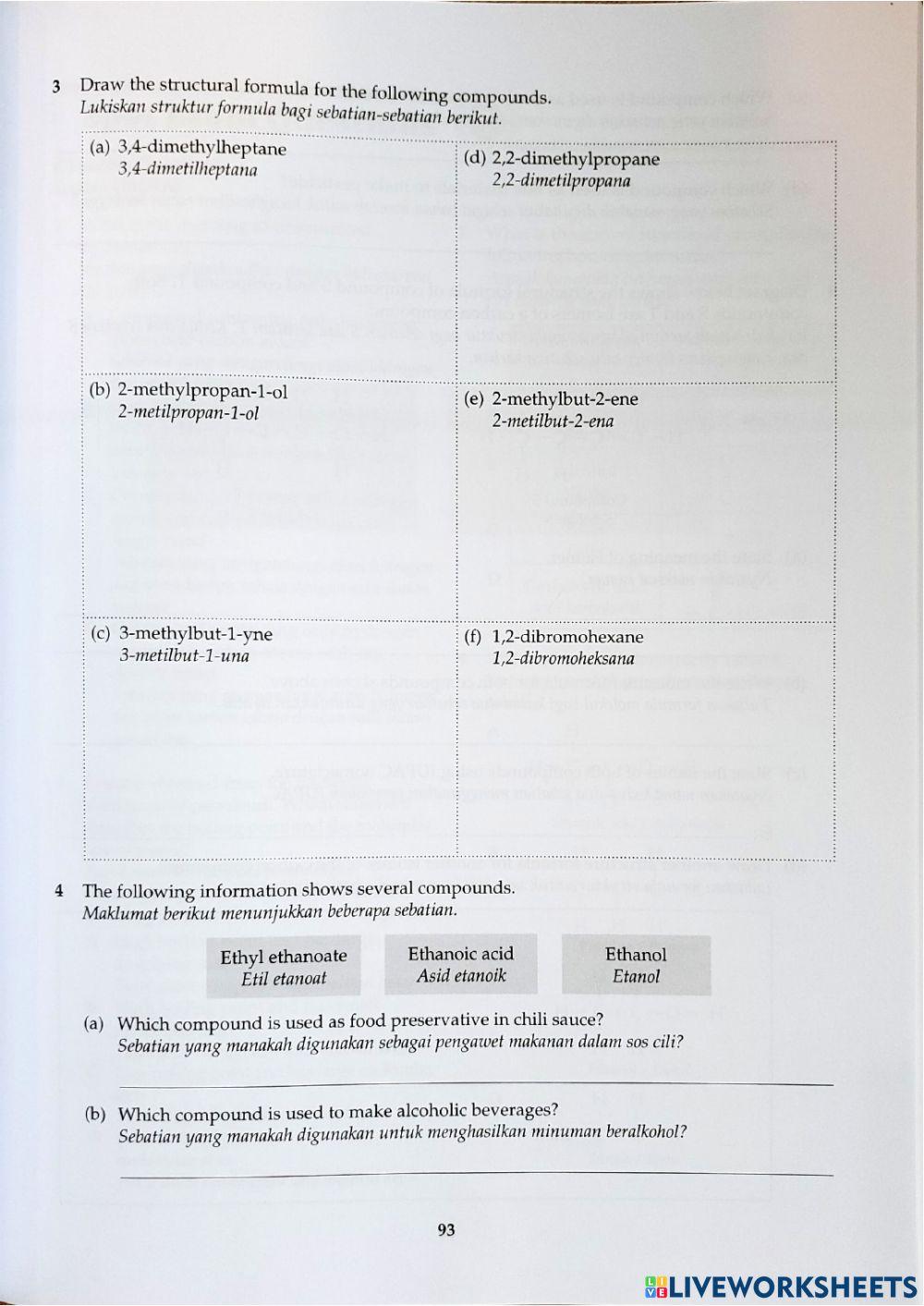 Kimia Tingkatan 2 Bab 2 2.4 Isomer