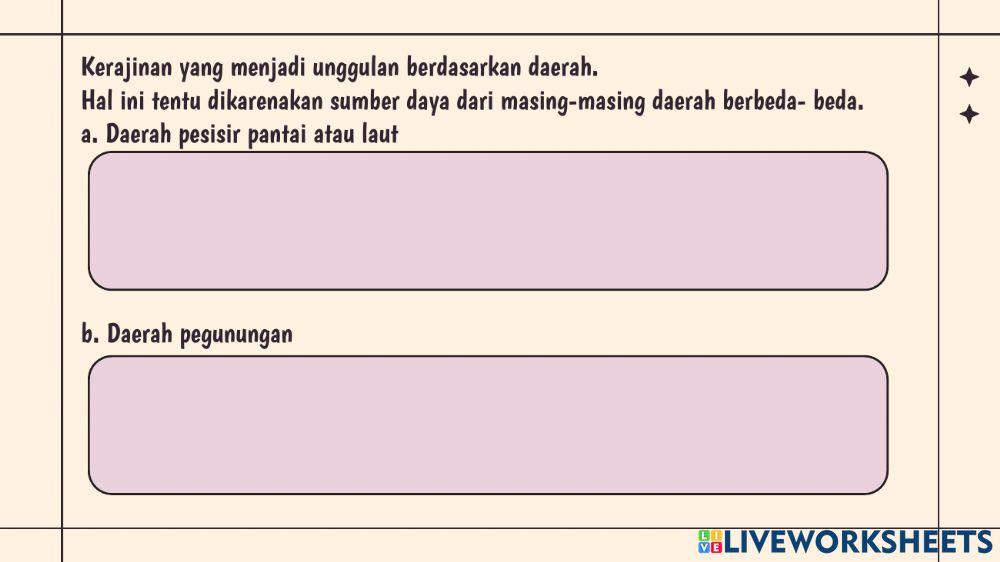 Produk Kerajinan dari Bahan Limbah