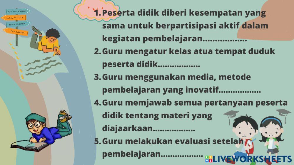 Evaluasi Kegiatan