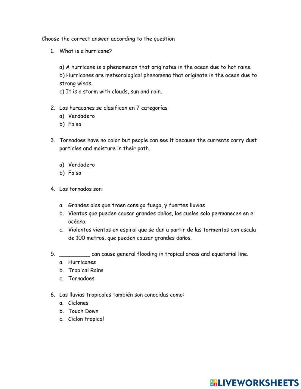 Fenomenos climaticos