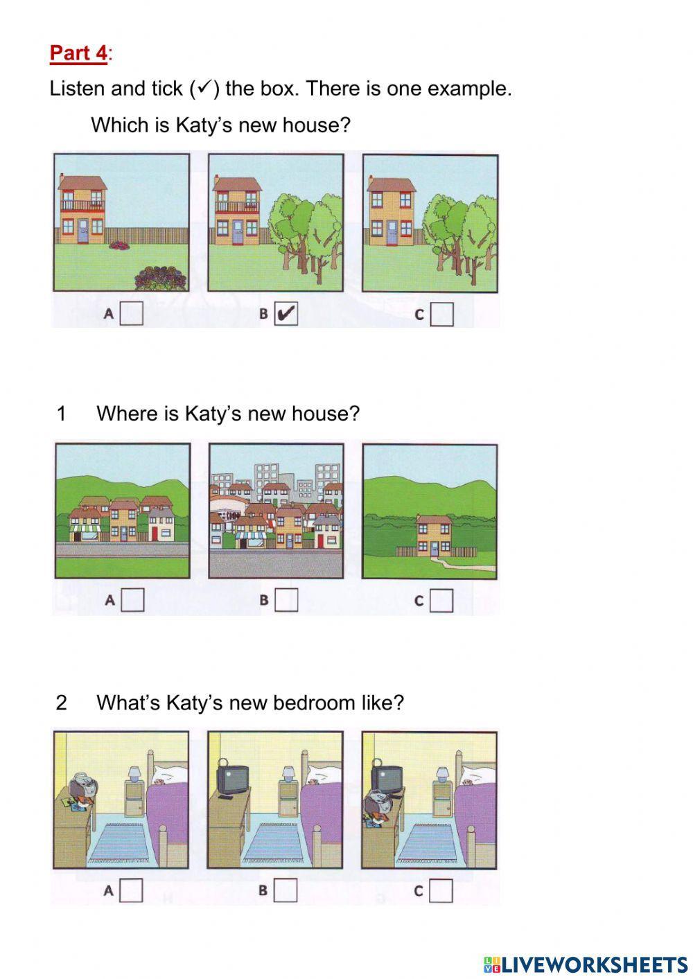 Cambridge Flyers Listening