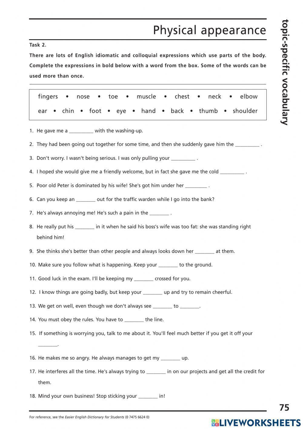 Physical description