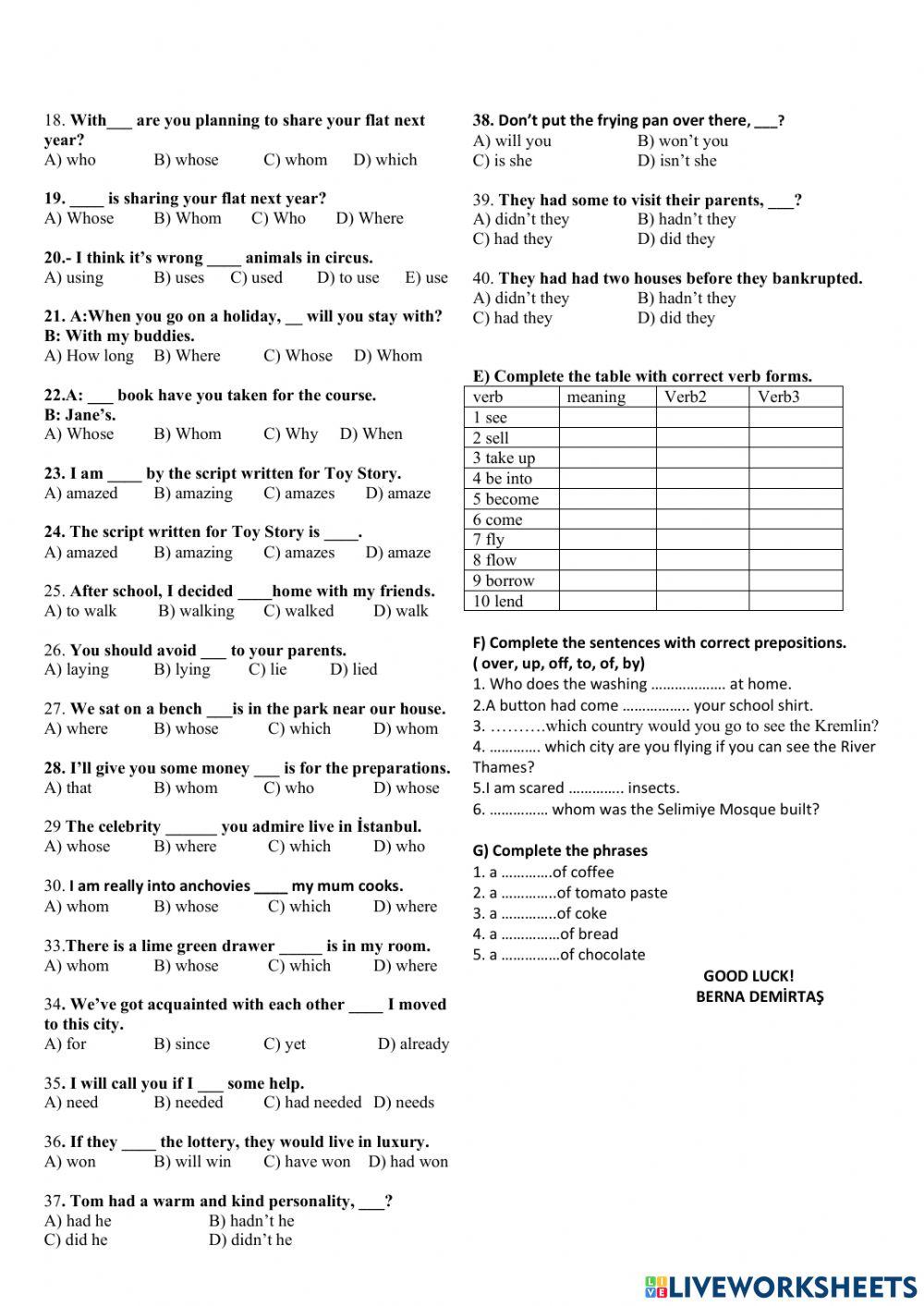 Halil -summer quiz-7-2022