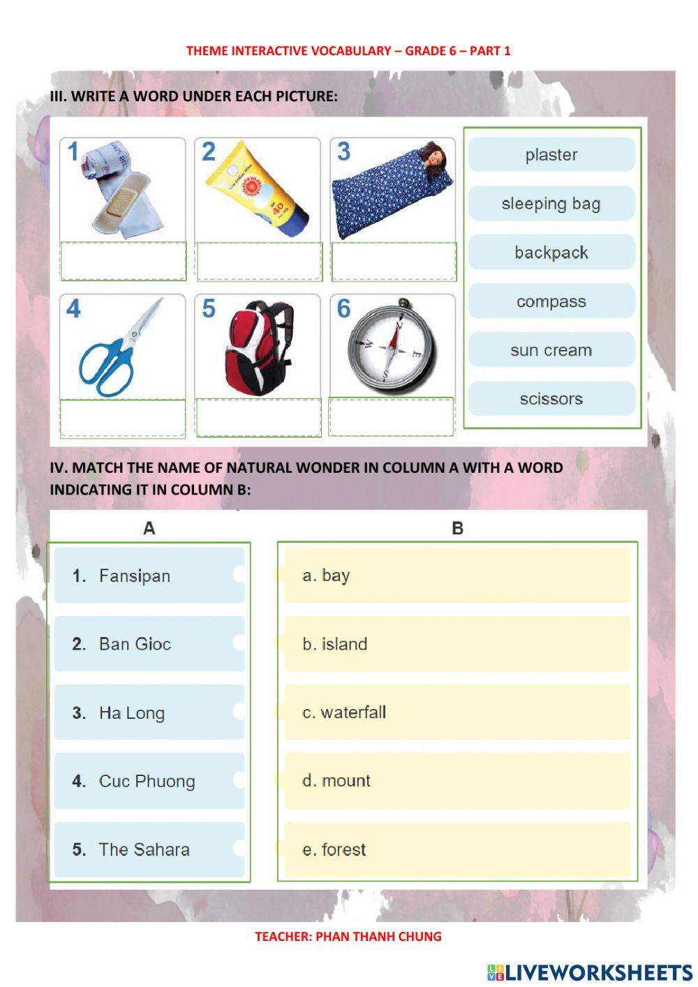 Natural wonders of Viet Nam