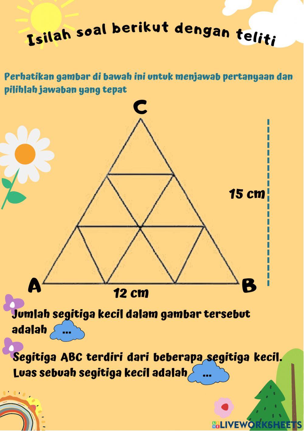 Keliling dan Luas Segitiga