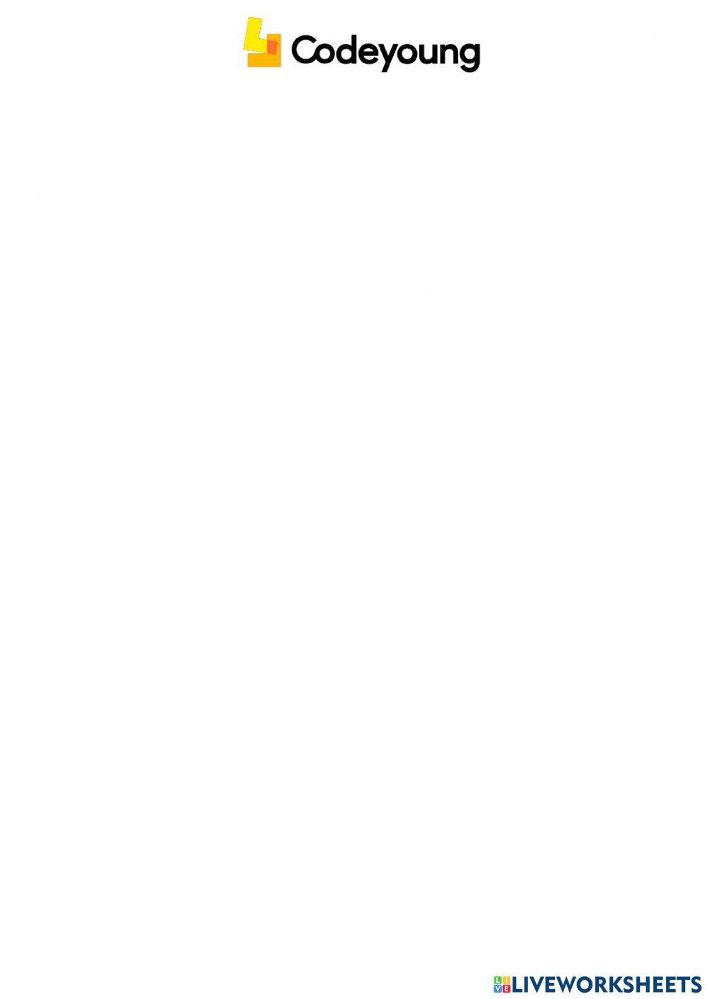 The Angle Sum Property of a Quadrilateral Concept CW