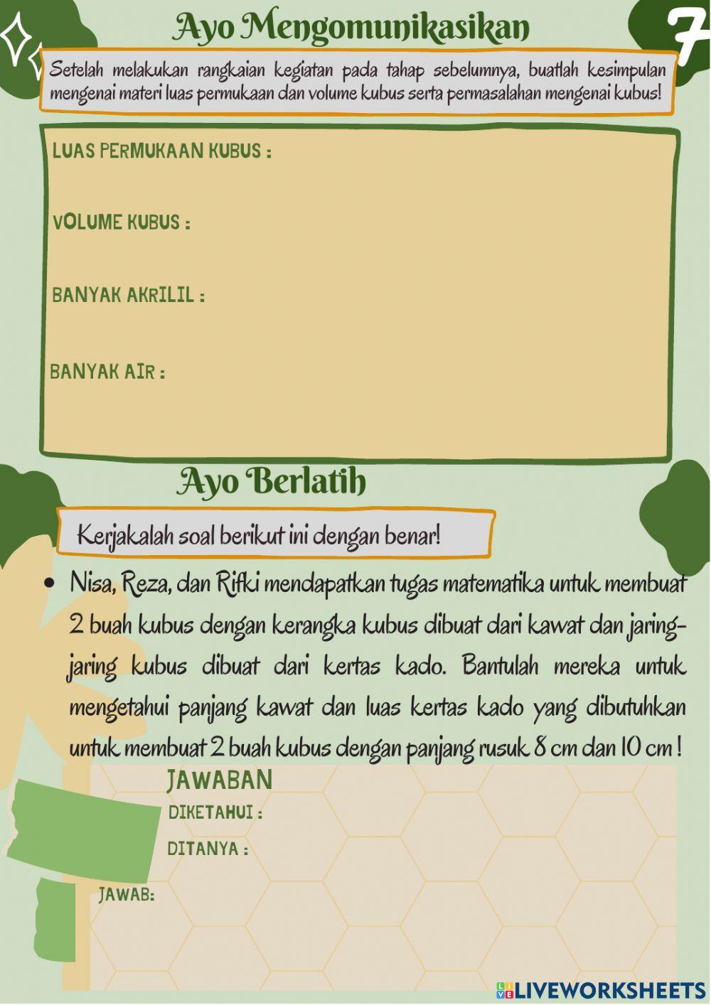 E-lks-1 kubus uji coba