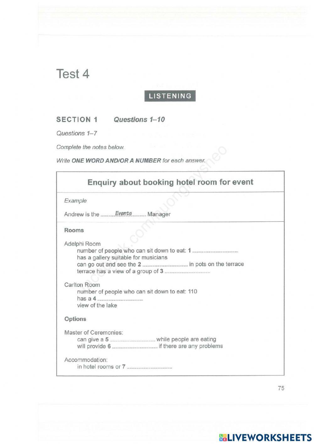 Cambridge IELTS 14 - Listening - Test 04