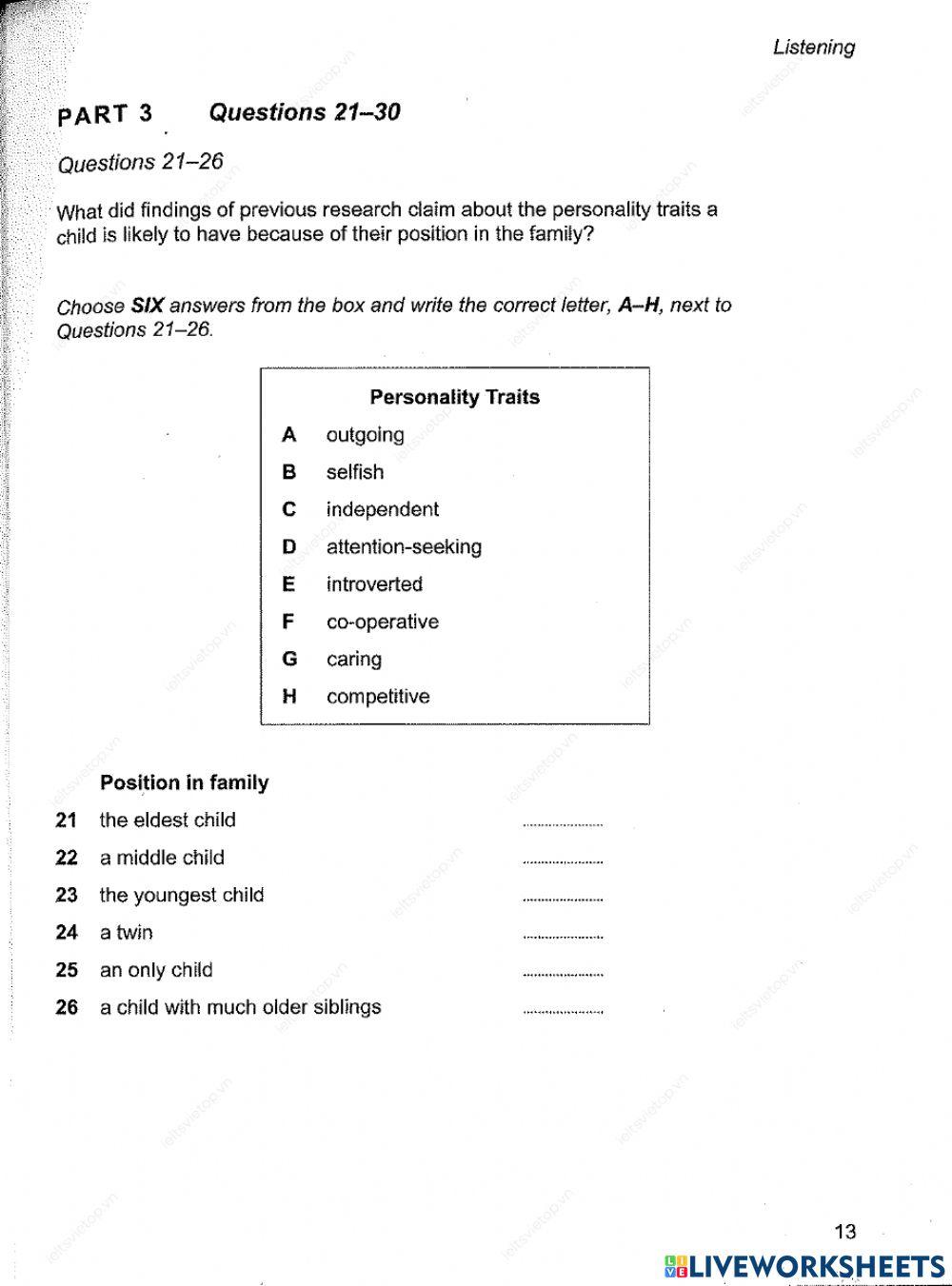 cambridge-ielts-15-listening-test-01-online-exercise-for-live