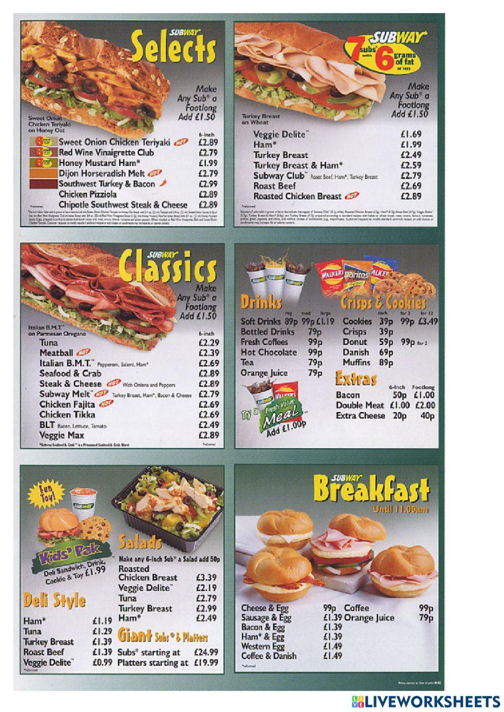 Different numbers in English