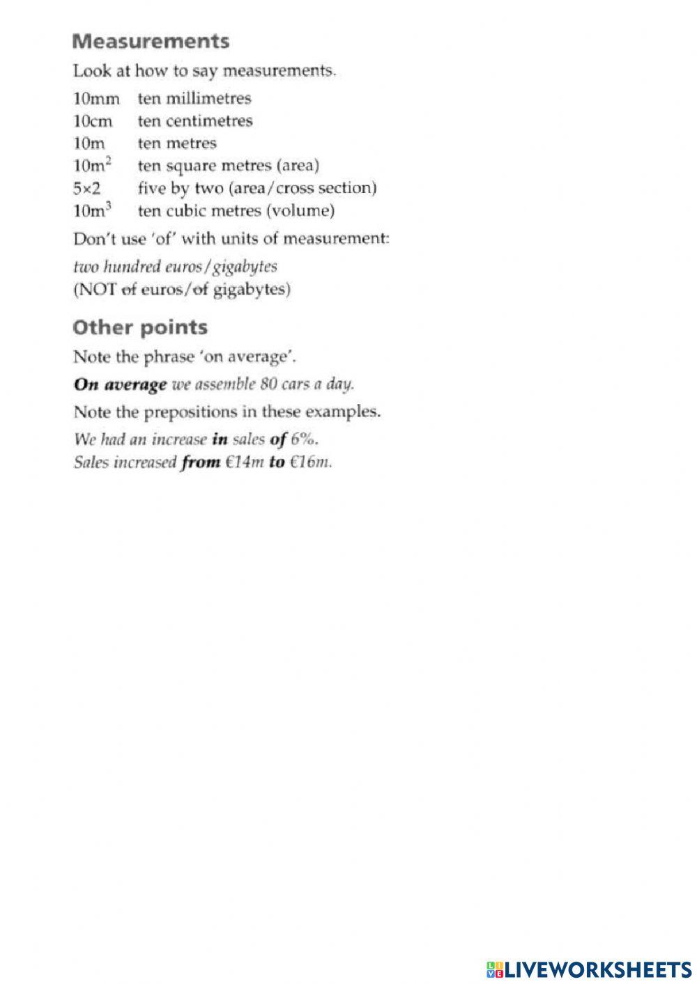 Different numbers in English (part 2)