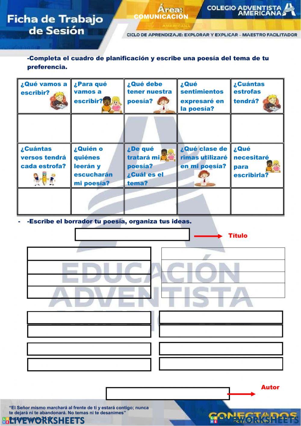 Producimos una poesia