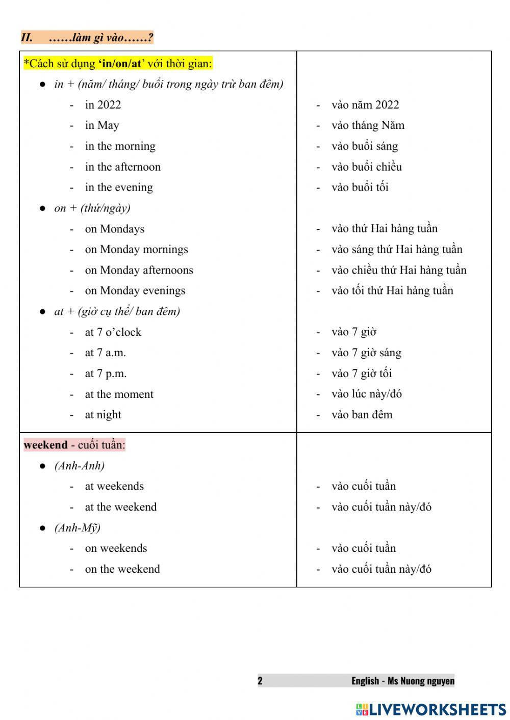 E4U3 What day is it today? -nuongnguyen
