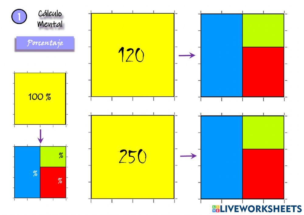 Calculo Mental Porcentajes 1