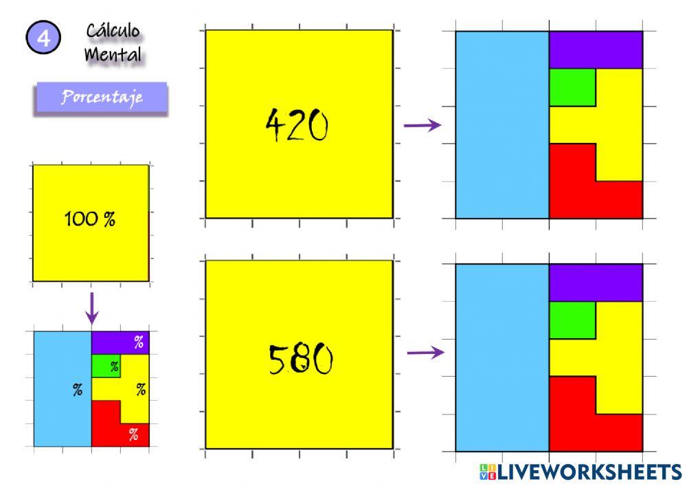 Calculo Mental Porcentajes 4