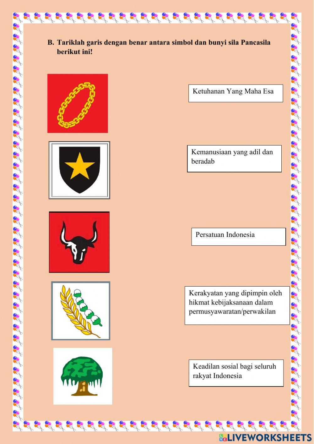 Latihan soal ppkn tema 1 ke 1