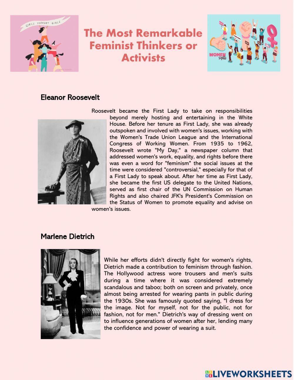 Feminism and Women-s Rights