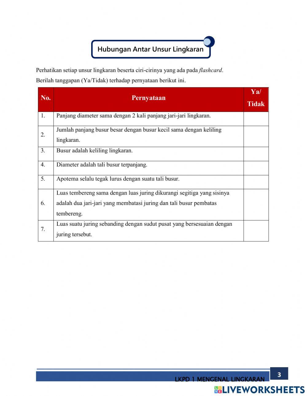 Lkpd 1 lingkaran