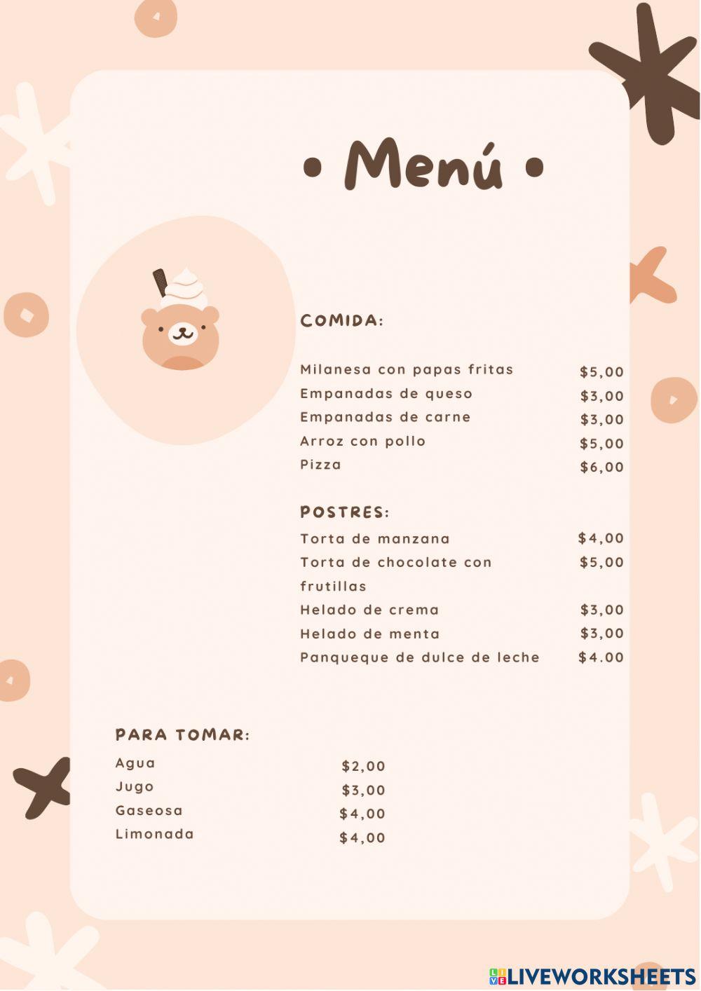 Restaurante el oso feliz