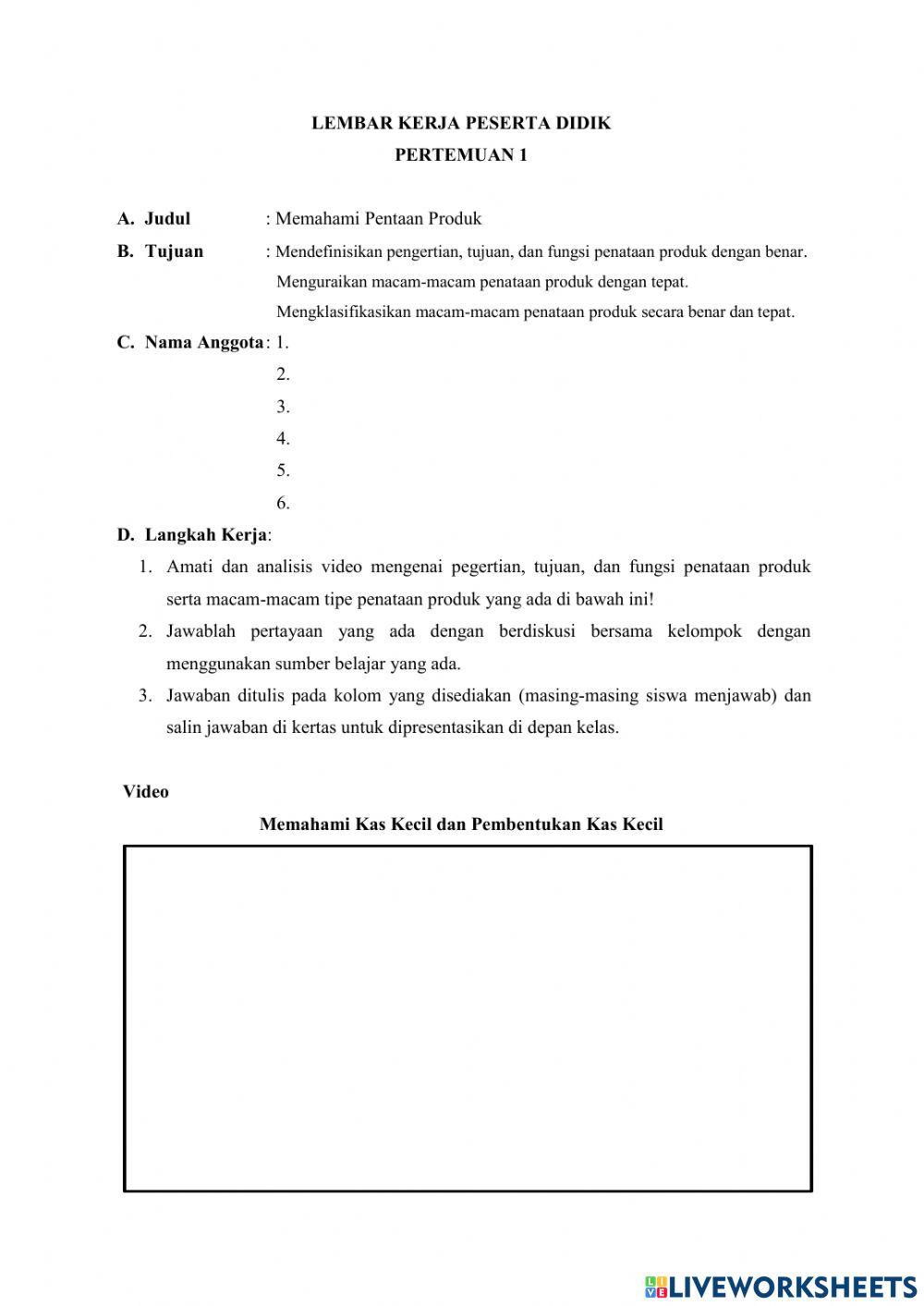 Memahami Pengertian Penataan Produk