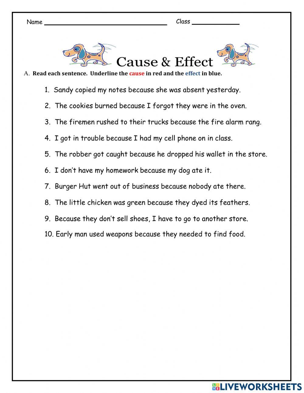 Cause and effect exercise Part1a ddnf 00 Live