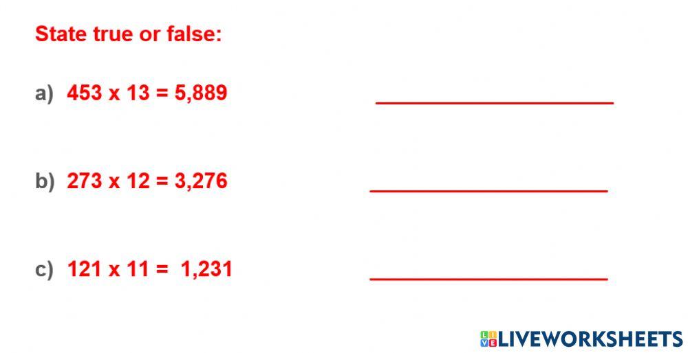 Multiplication 3-digit number