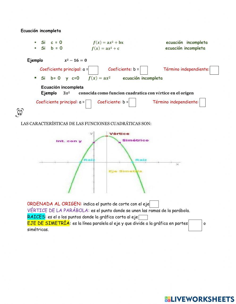 Función cuadrática