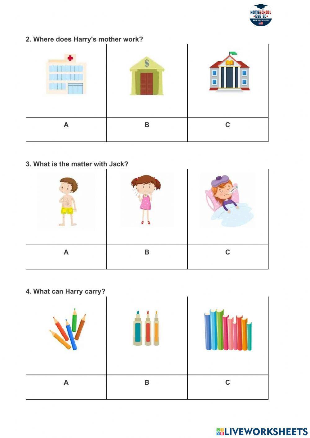 Flyers exam listening