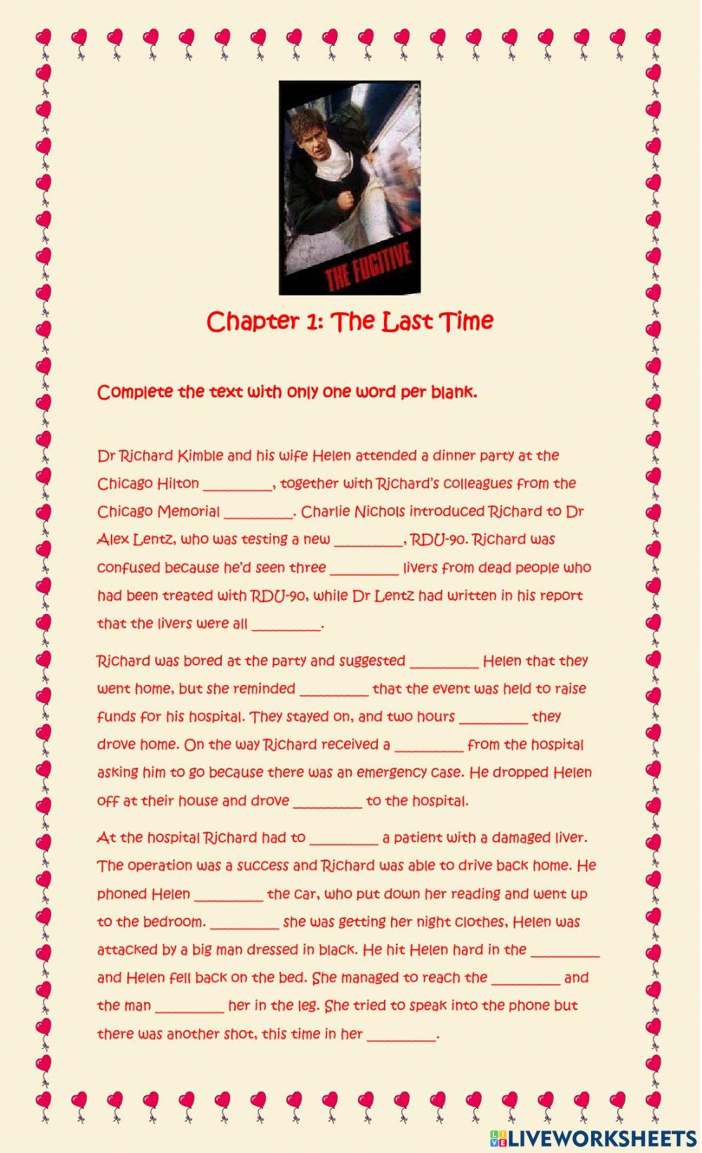 The Fugitive: Chapter 1