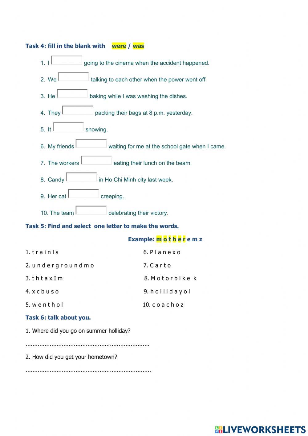 Unit 3 - lesson 2 - English 5
