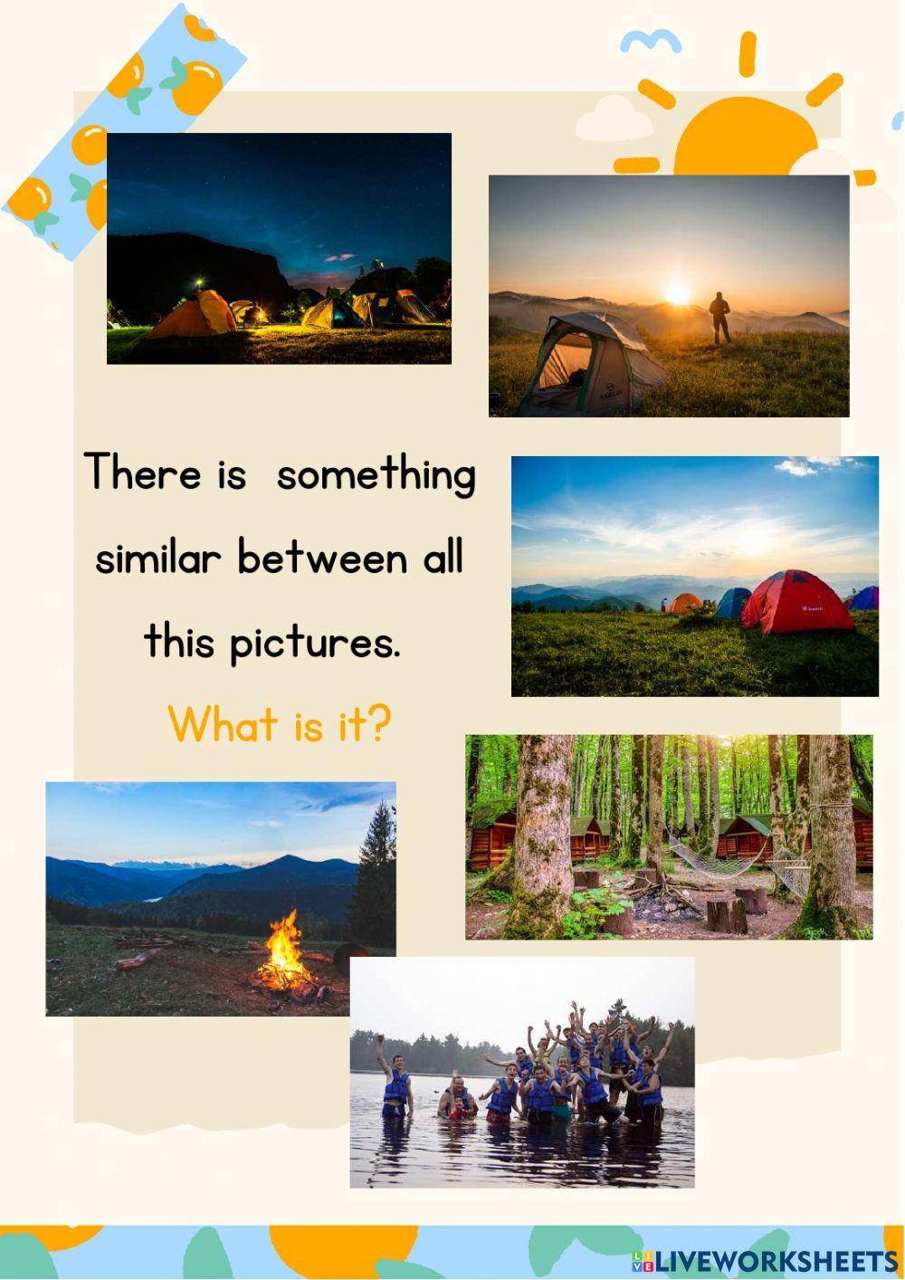 Reading about summer camps