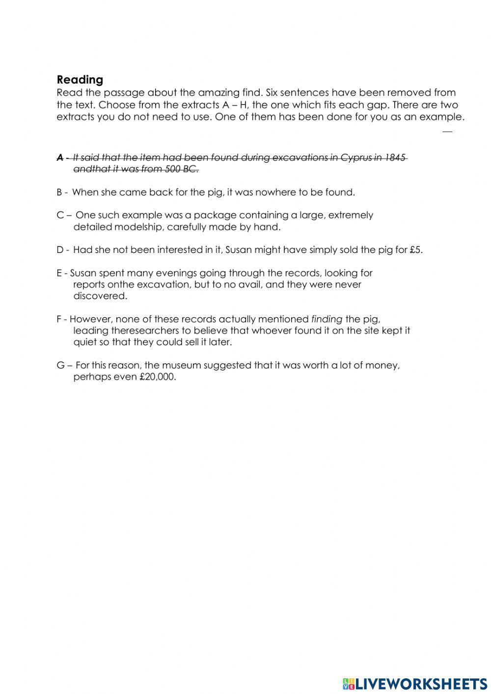 Revision Upper Intermediate