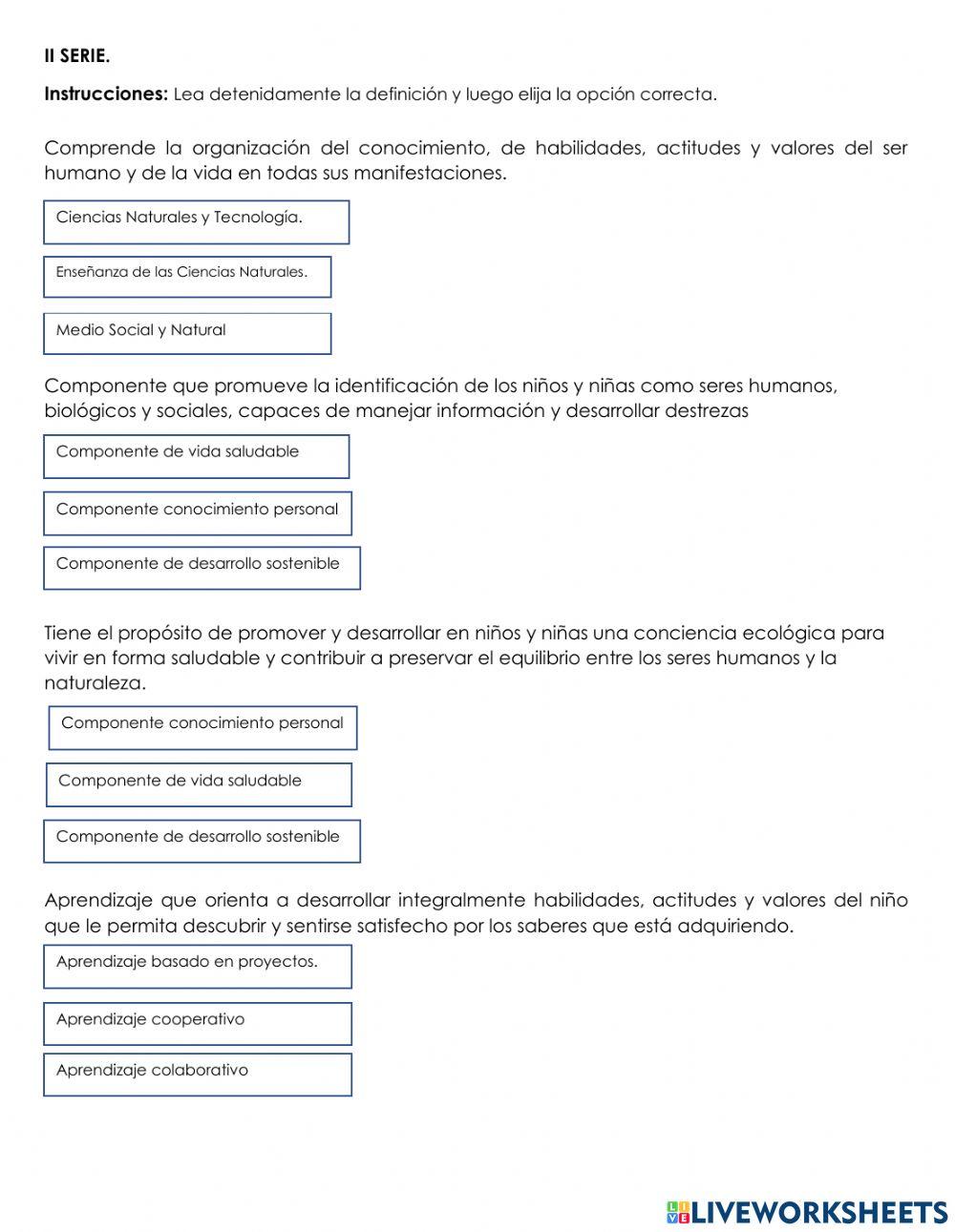 Evaluación Parcial II