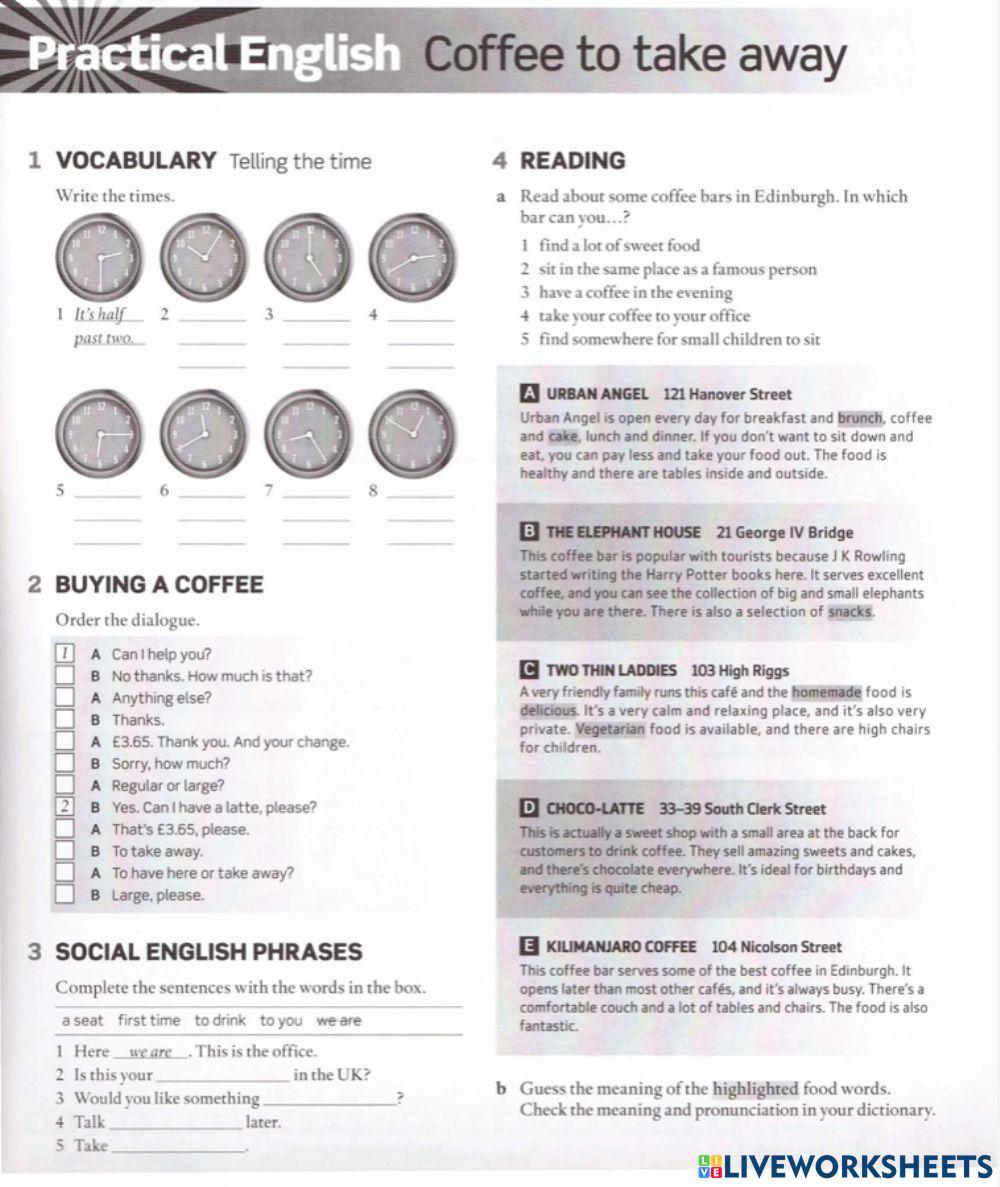 NEF elementary Coffe to take away