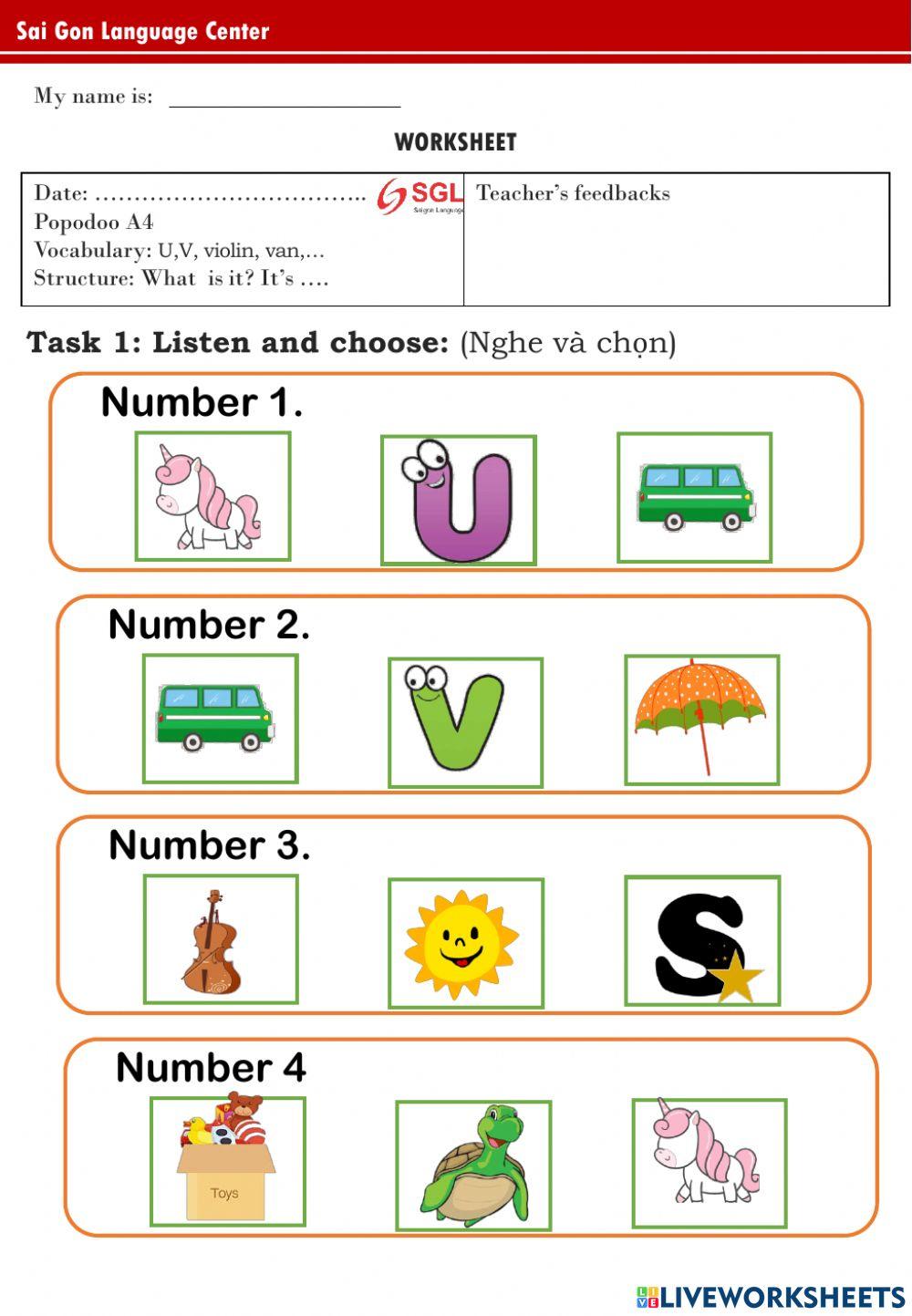 PPD A4 - Review S,T,U,V,W,X