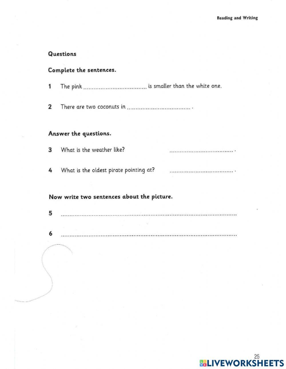 Movers 1 (2018) - Test 1 - Reading and writing (2)