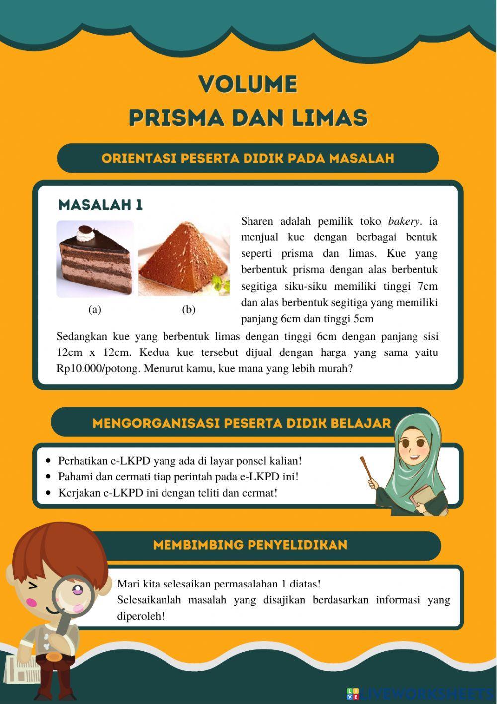 Volume Prisma dan Limas